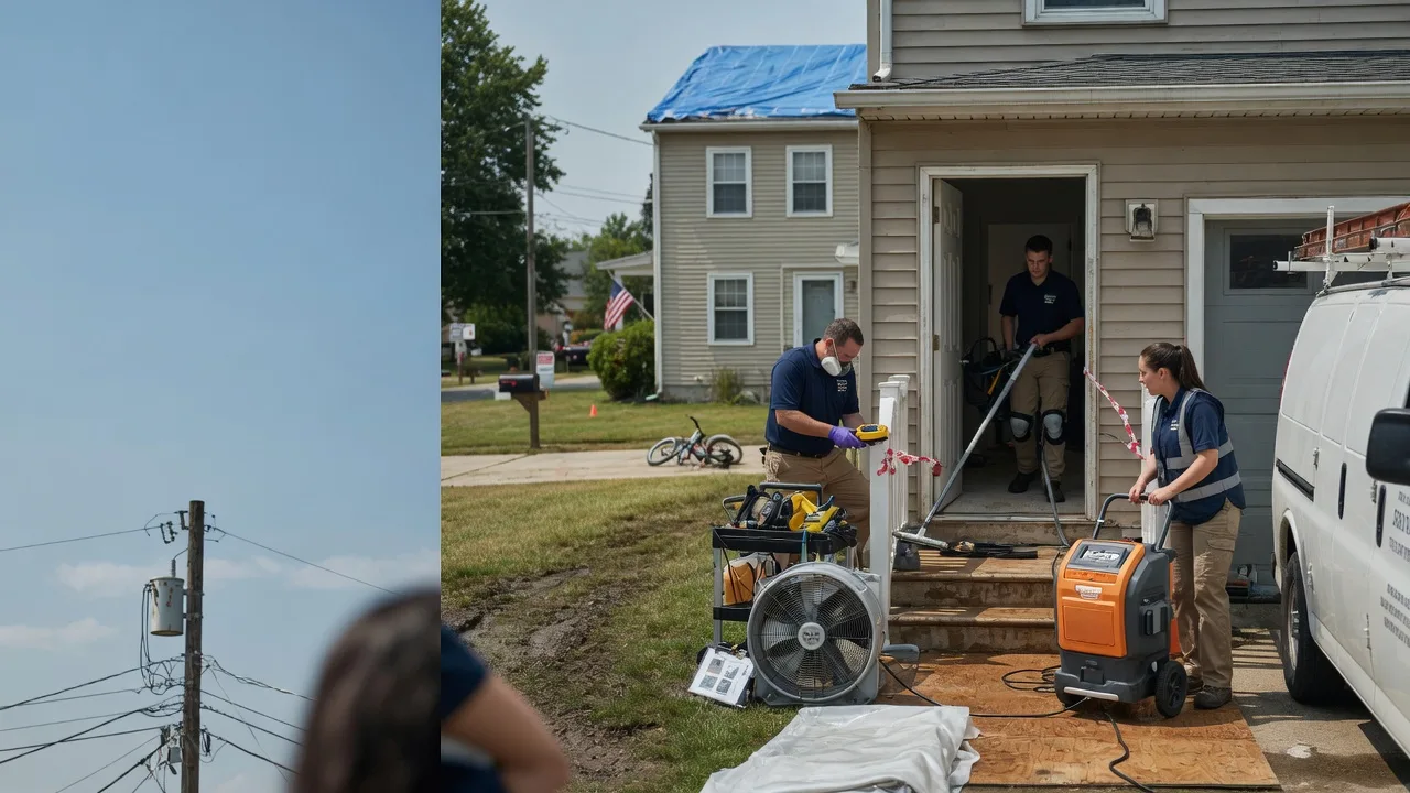 Water Damage Repair in Dunbridge, OH near me